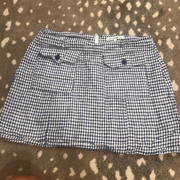 Reformation skirt size 4 navy/white - Picture 1 of 12
